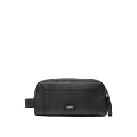 Ninon leather toiletries bag - Black