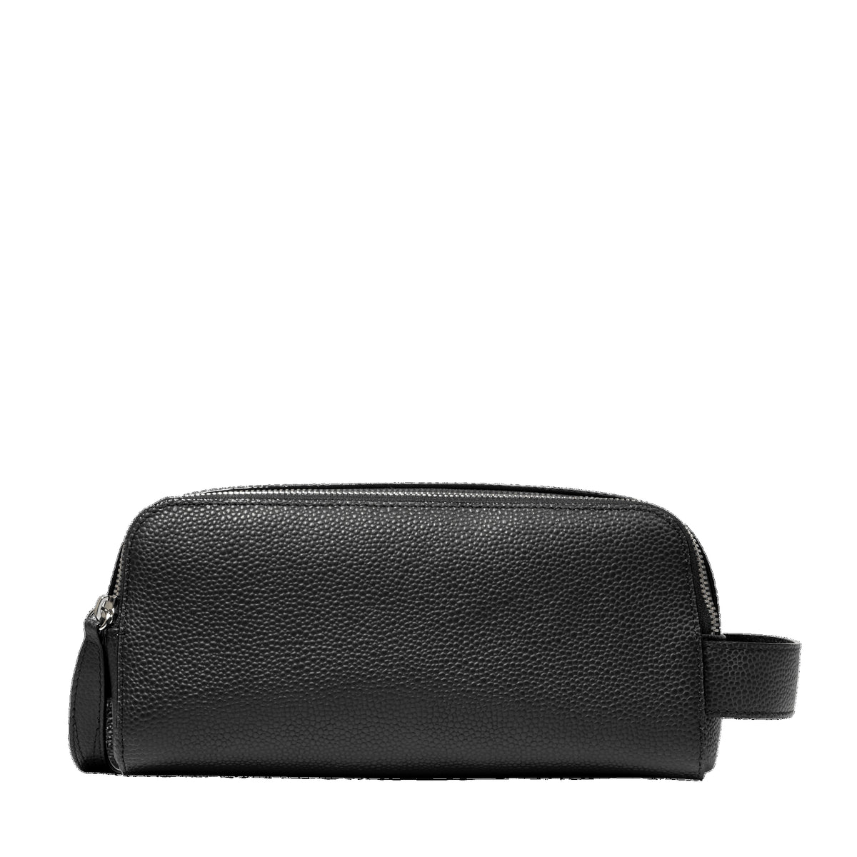 Ninon leather toiletries bag - Black