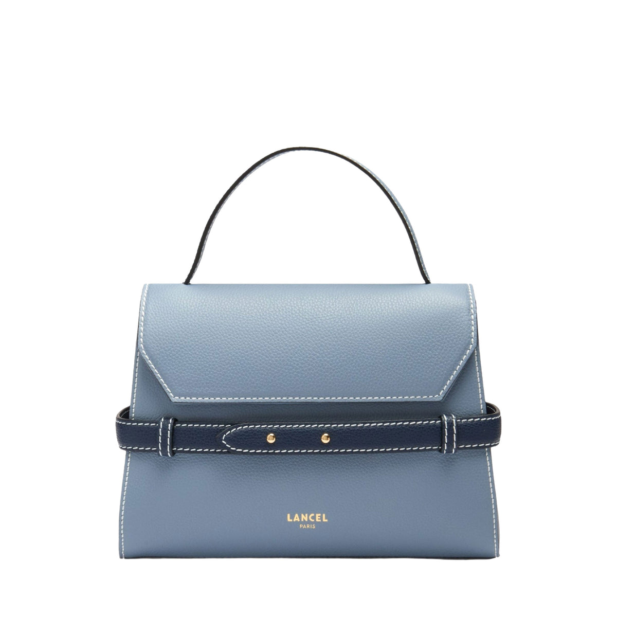 Sac porté main Faubourg en cuir - Multicolore Ecume