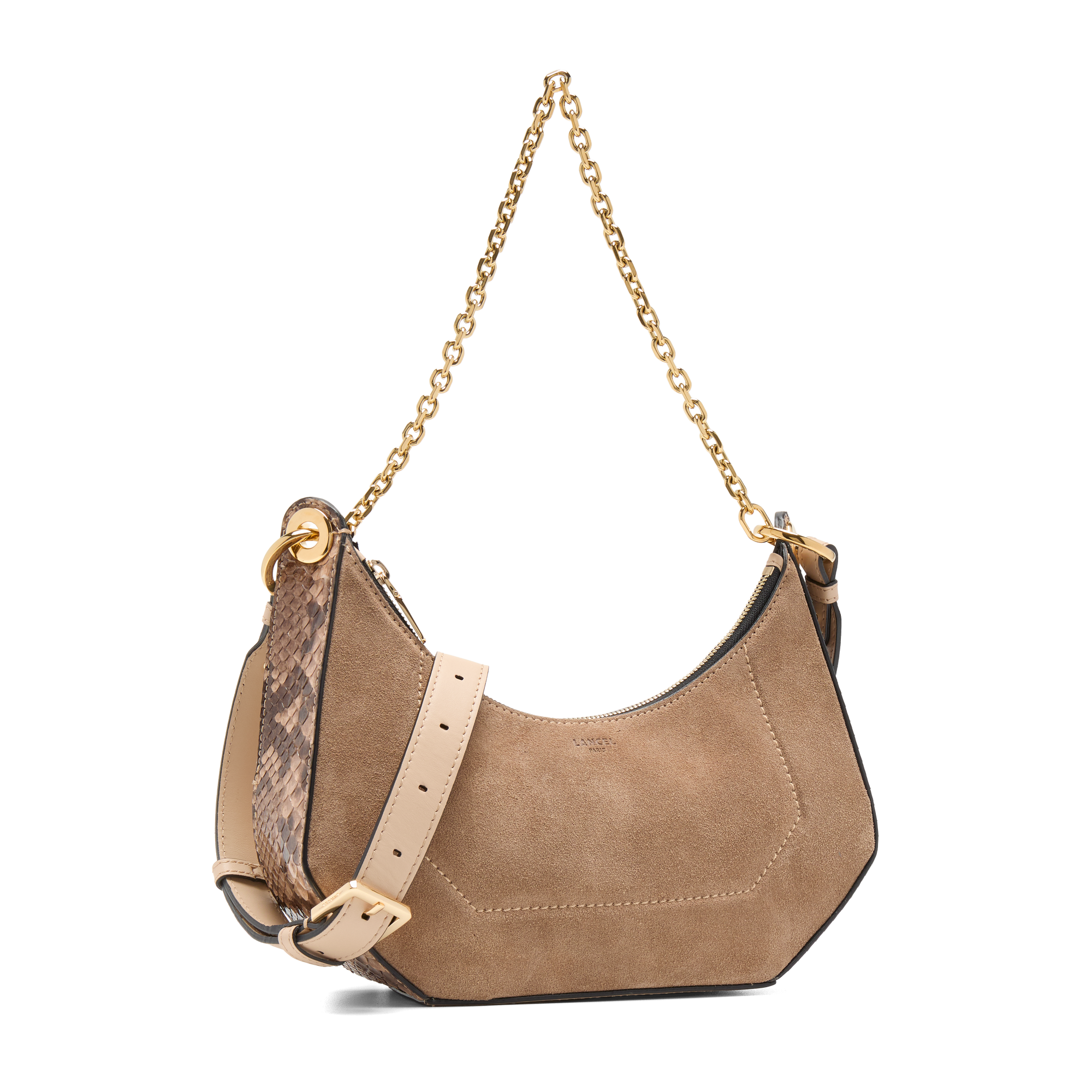 PRIX ARL : 420 // CROISETTE DE LANCEL - SAC ZIPPE M DOUBLE PORTE
