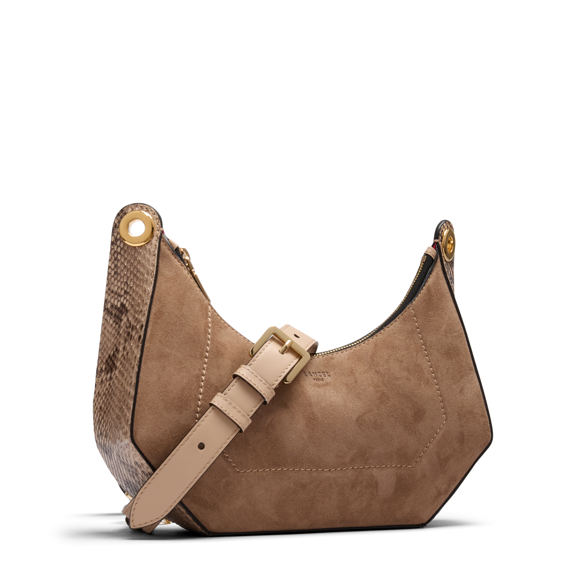 PRIX ARL : 420 // CROISETTE DE LANCEL - SAC ZIPPE M DOUBLE PORTE