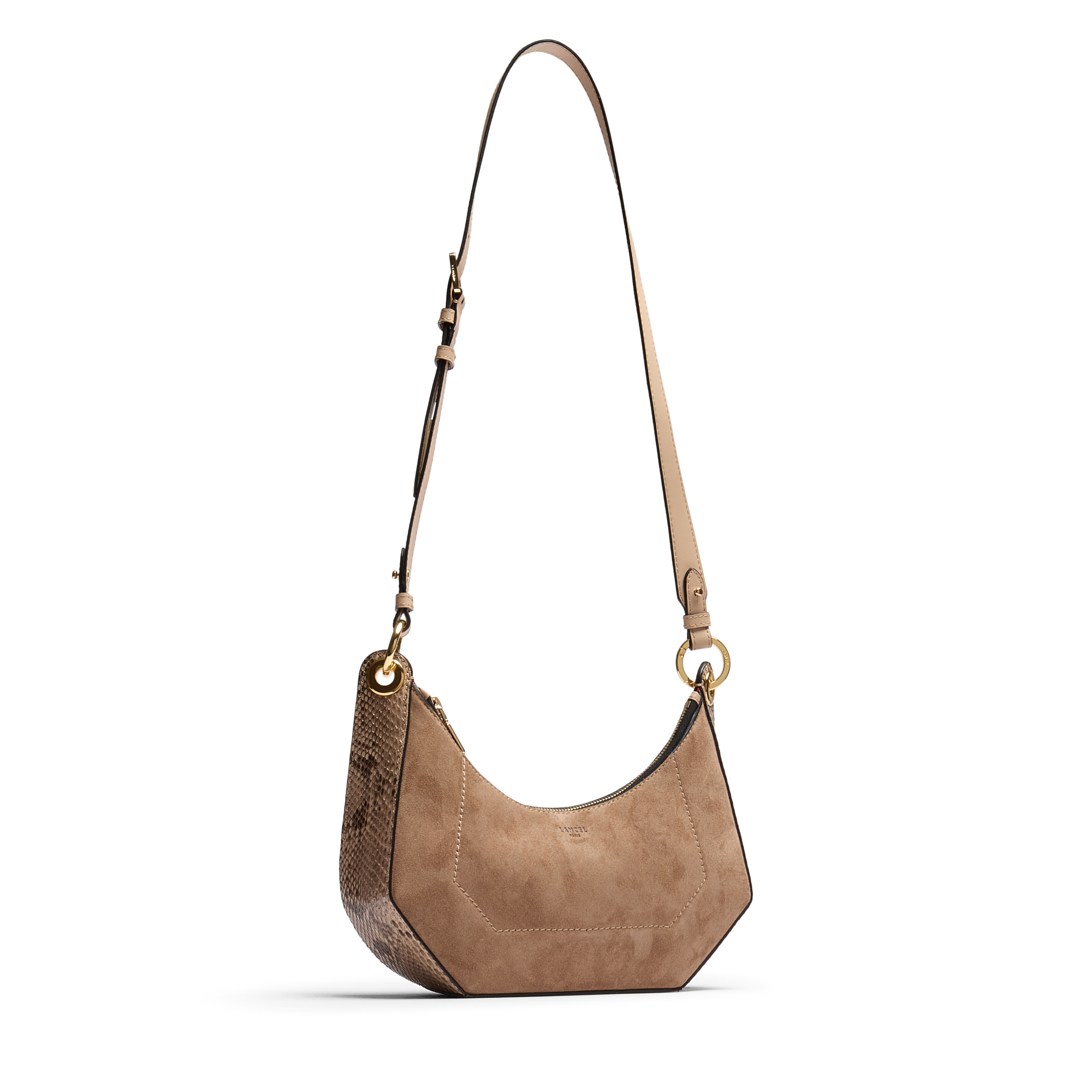 PRIX ARL : 420 // CROISETTE DE LANCEL - SAC ZIPPE M DOUBLE PORTE