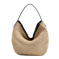 M Summer Mania Hobo Bag - Natural & Black