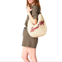 M Summer Mania Hobo Bag - Natural & Black