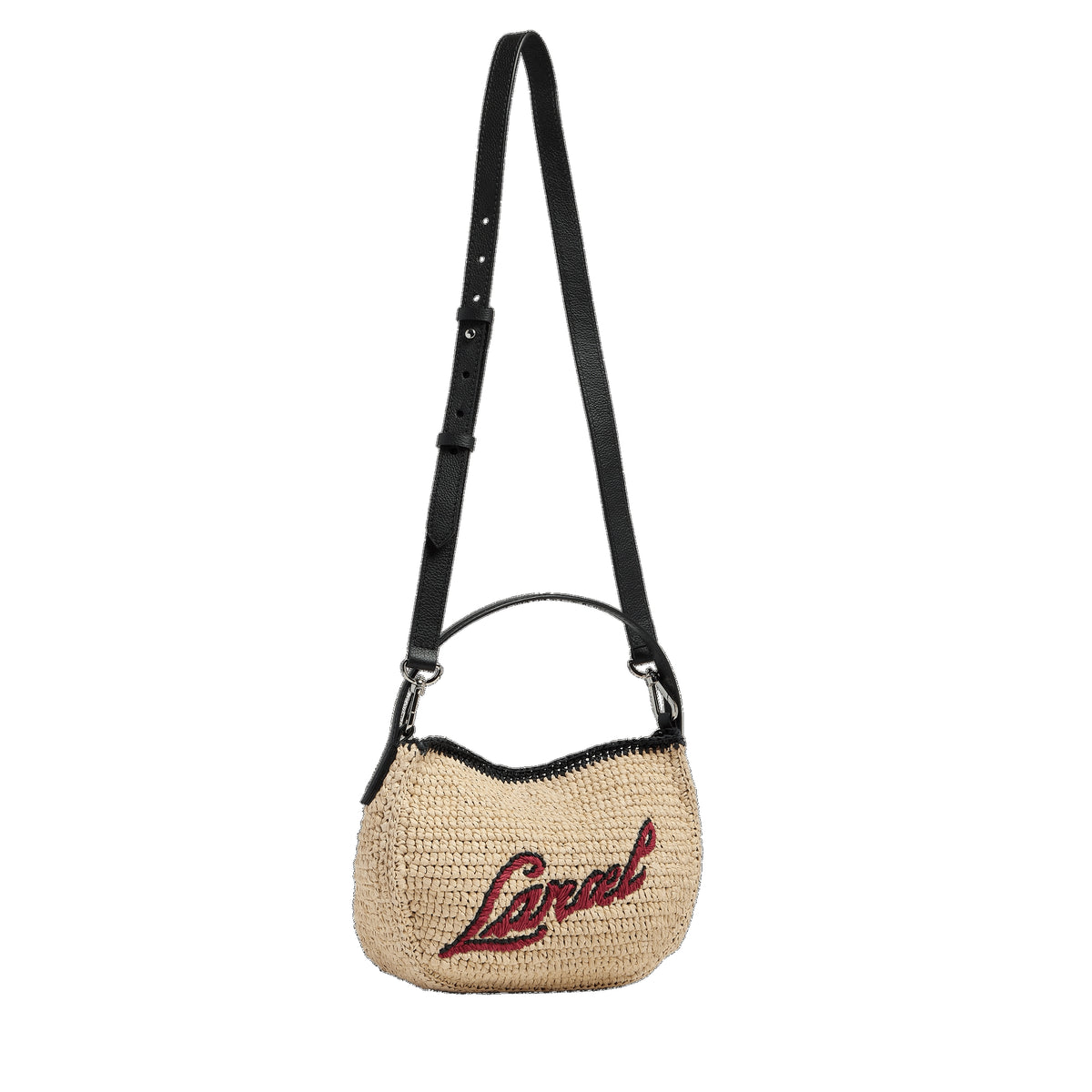 S Summer Mania Hobo Bag - Natural & Black