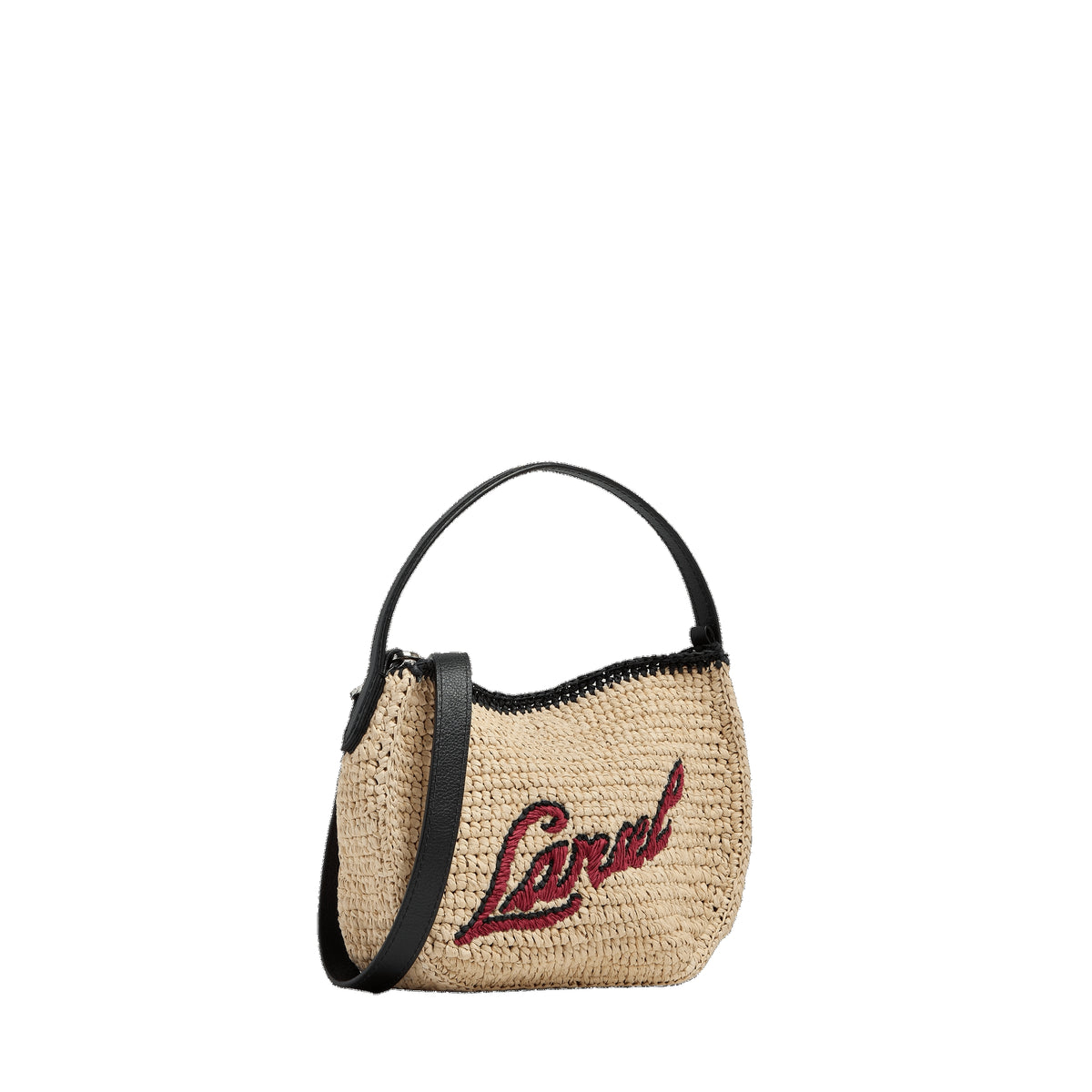 S Summer Mania Hobo Bag - Natural & Black