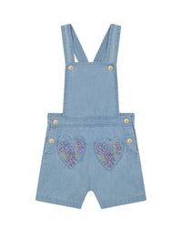 Combi-short en chambray - Chambray