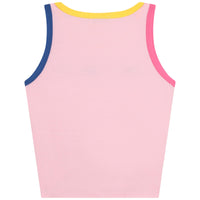 Tank top with fancy bow - Hydrangea