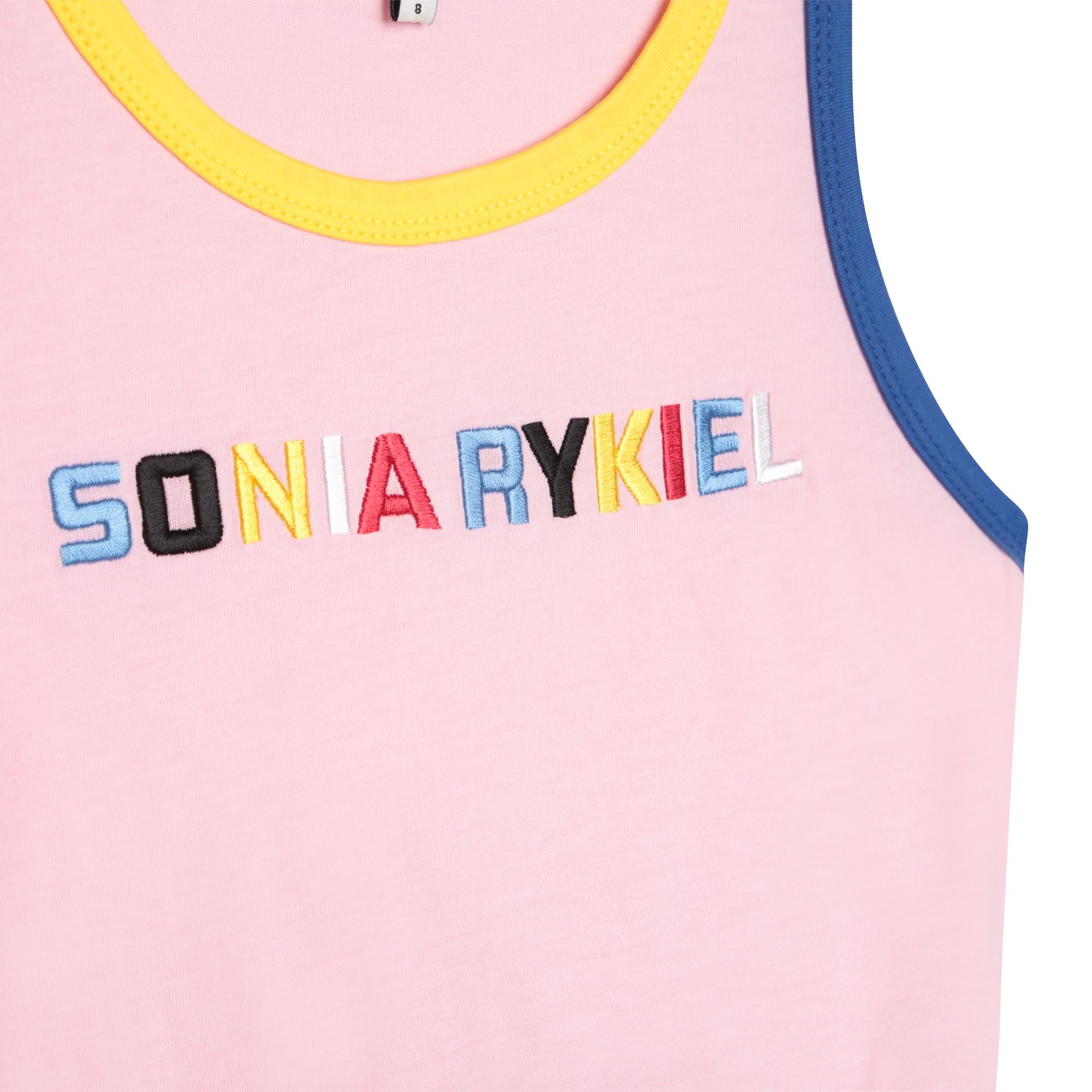 Tank top with fancy bow - Hydrangea