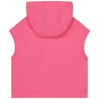 Sweatshirt à capuche en molleton sans manches - Tulipe