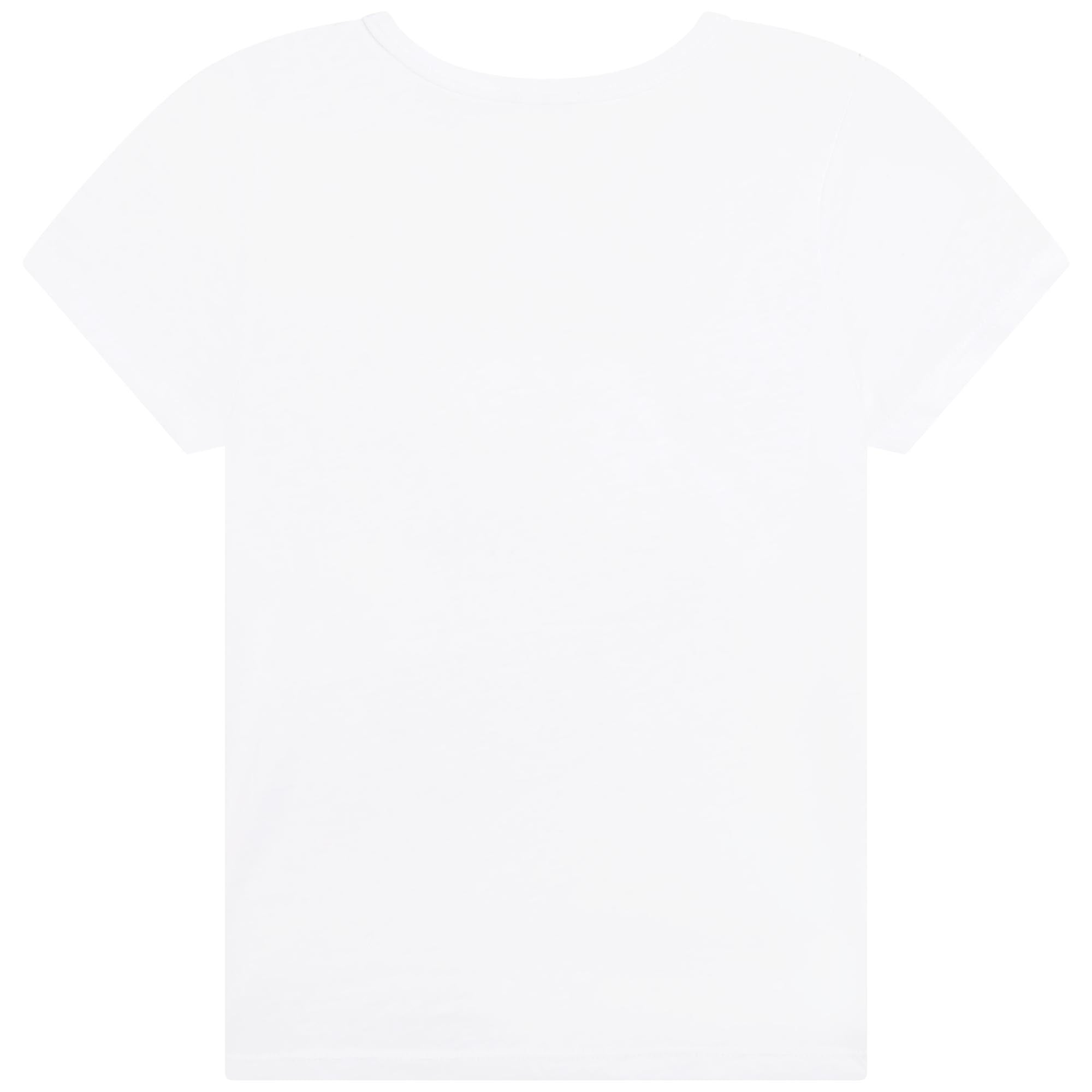 T-shirt manches courtes en coton - Blanc