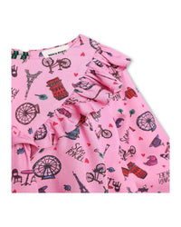 Blouse à manches longues - Rose candy