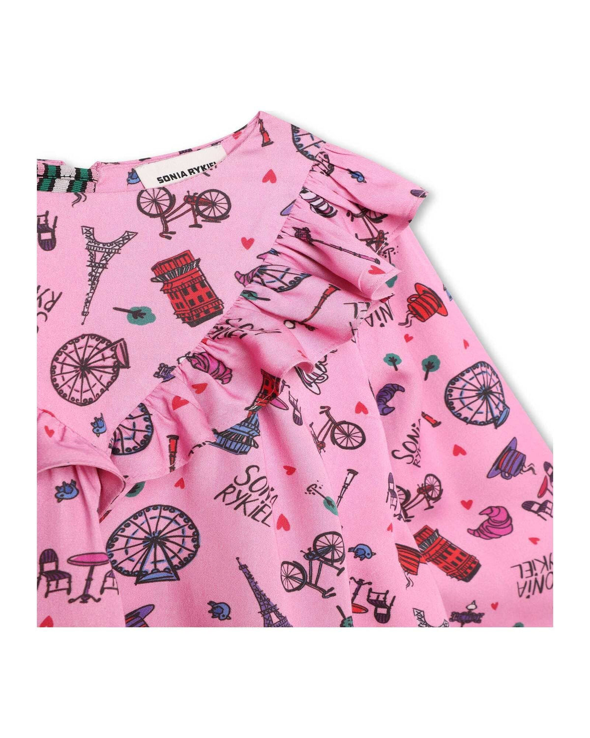 Blouse à manches longues - Rose Candy