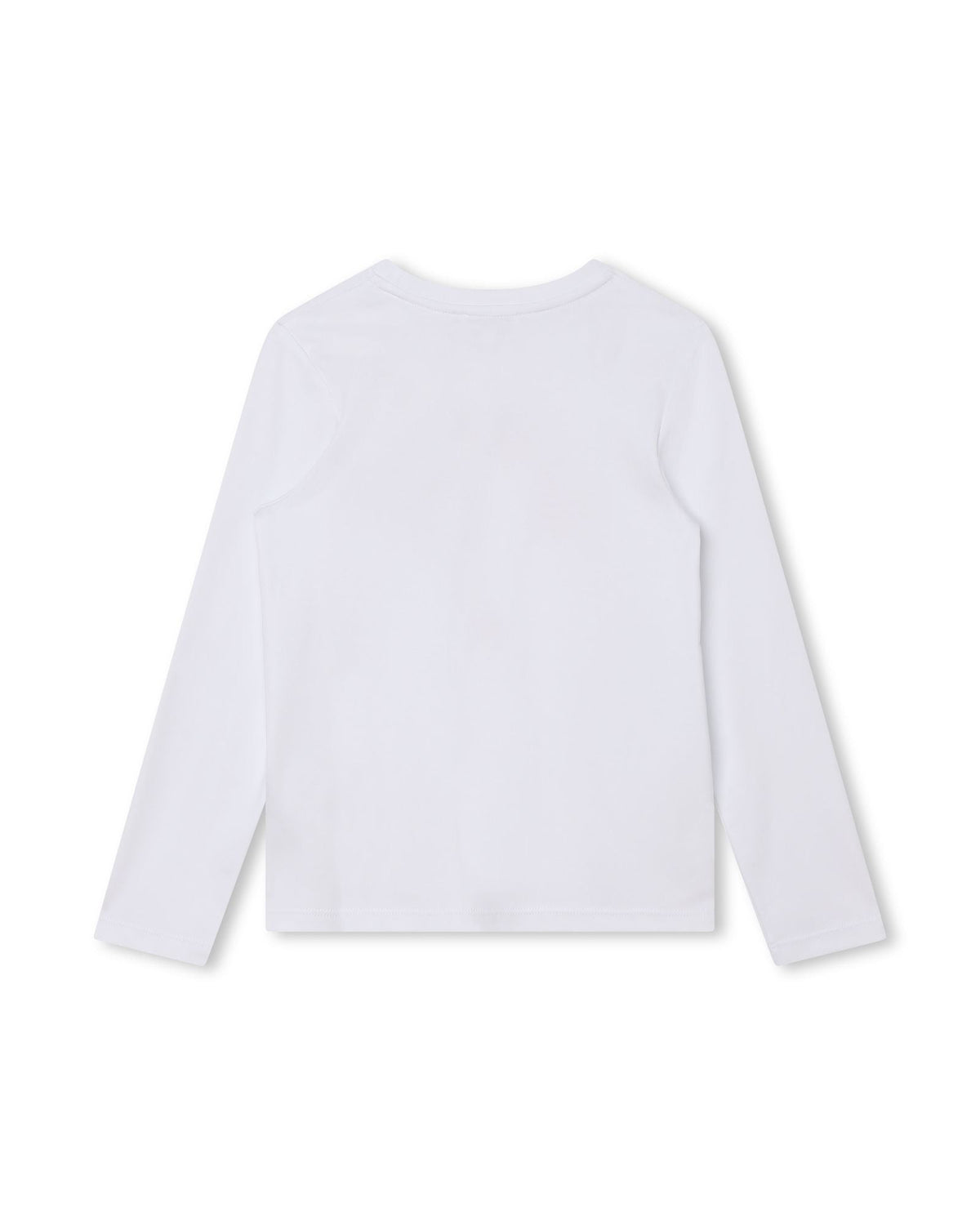 T-shirt à manches longues en coton - Blanc