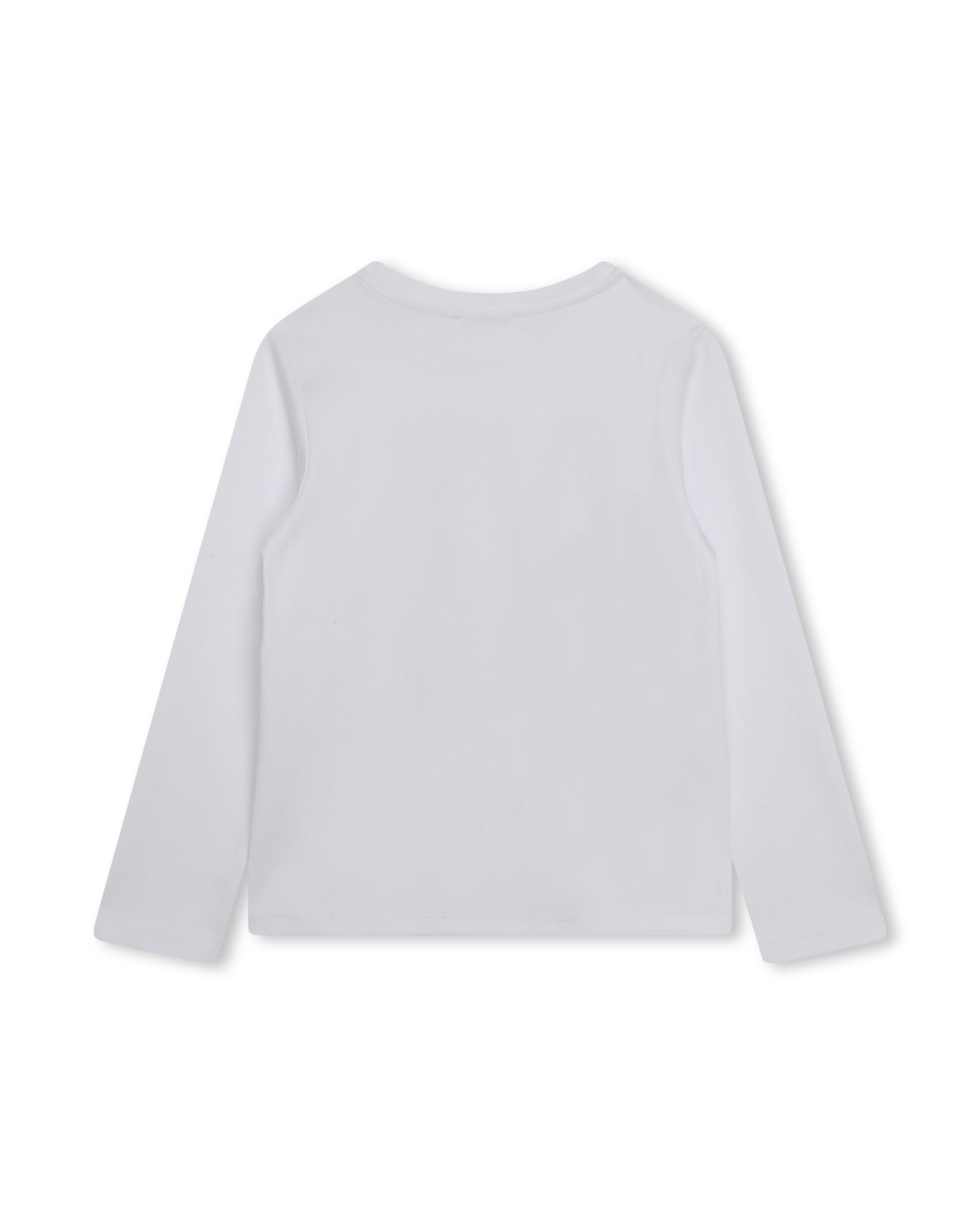 T-shirt à manches longues en coton - Blanc