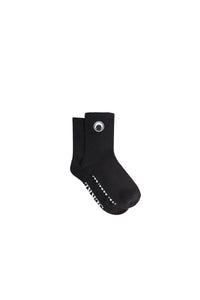 Chaussettes brodées unisex - Black