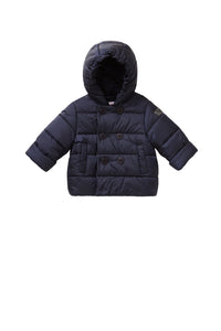 QUILTED WADDING JACKET - BLUE