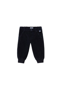 CORDUROY TROUSERS - NAVY BLUE