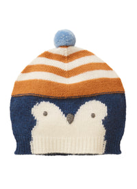 Hat with penguin