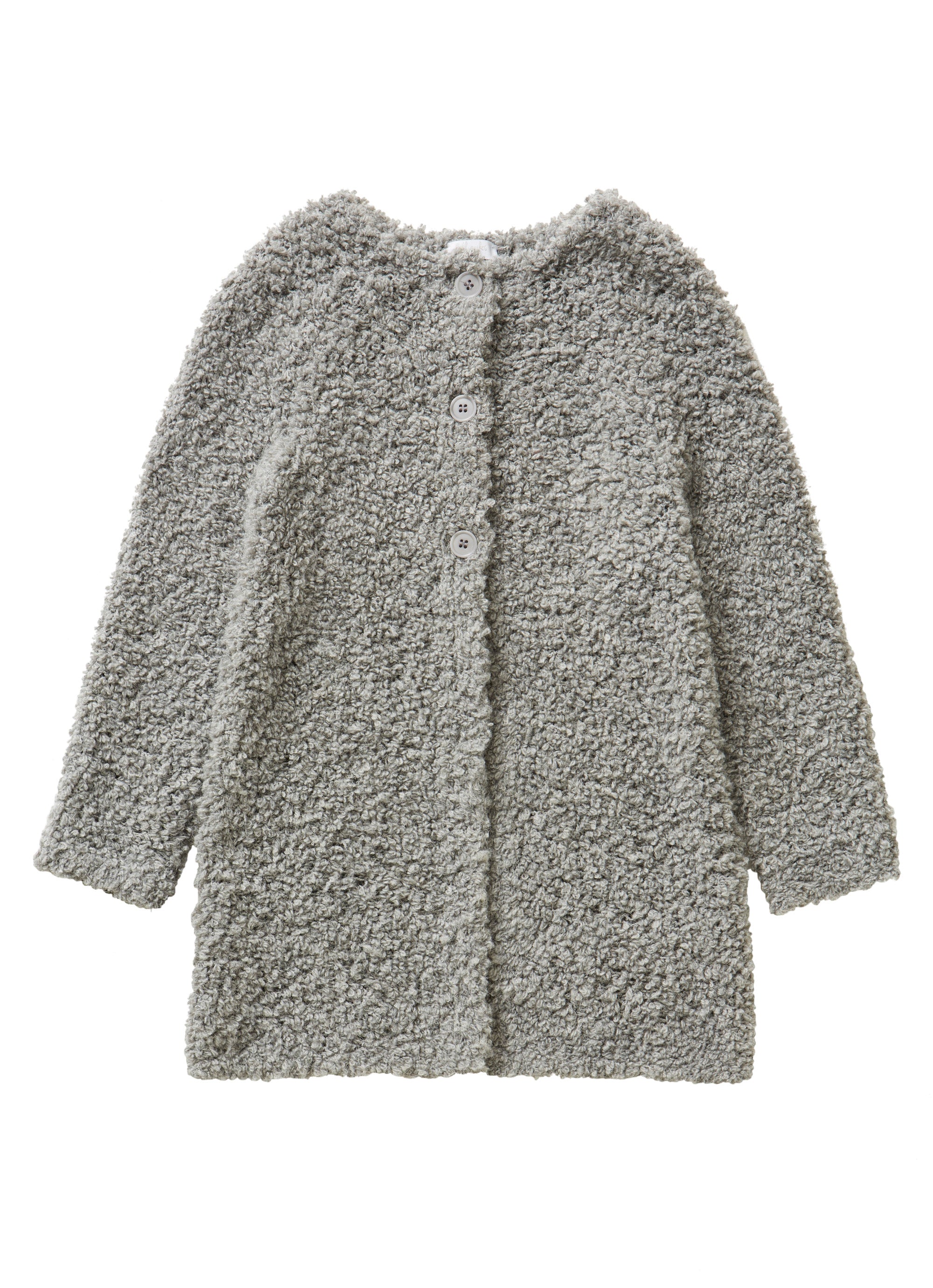 Long grey cardigan