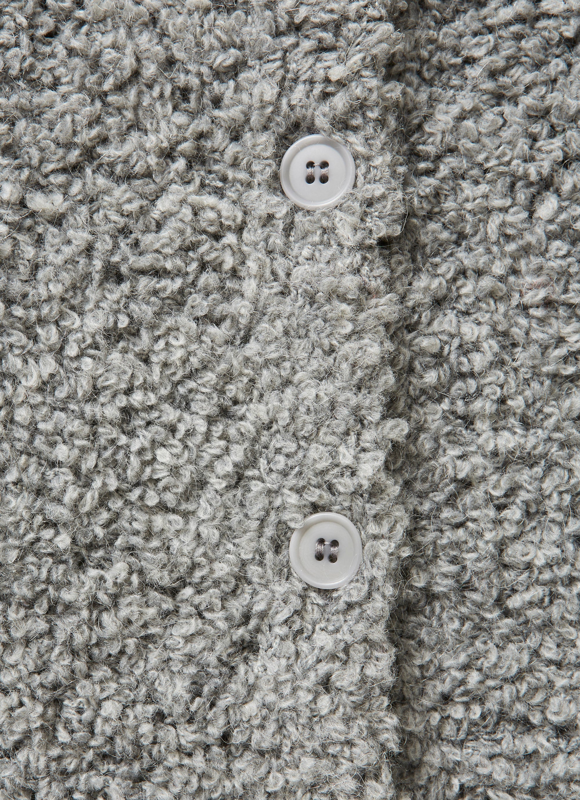 Long grey cardigan