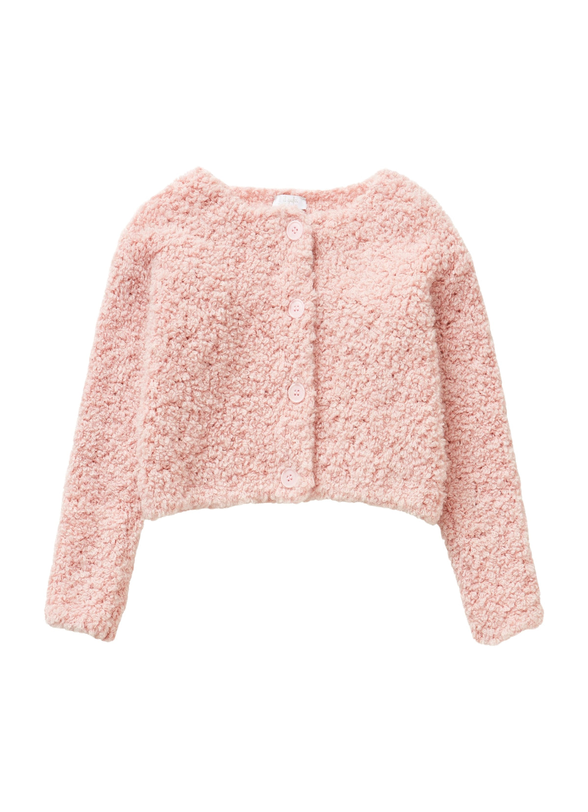 Pale Pink Short Cardigan