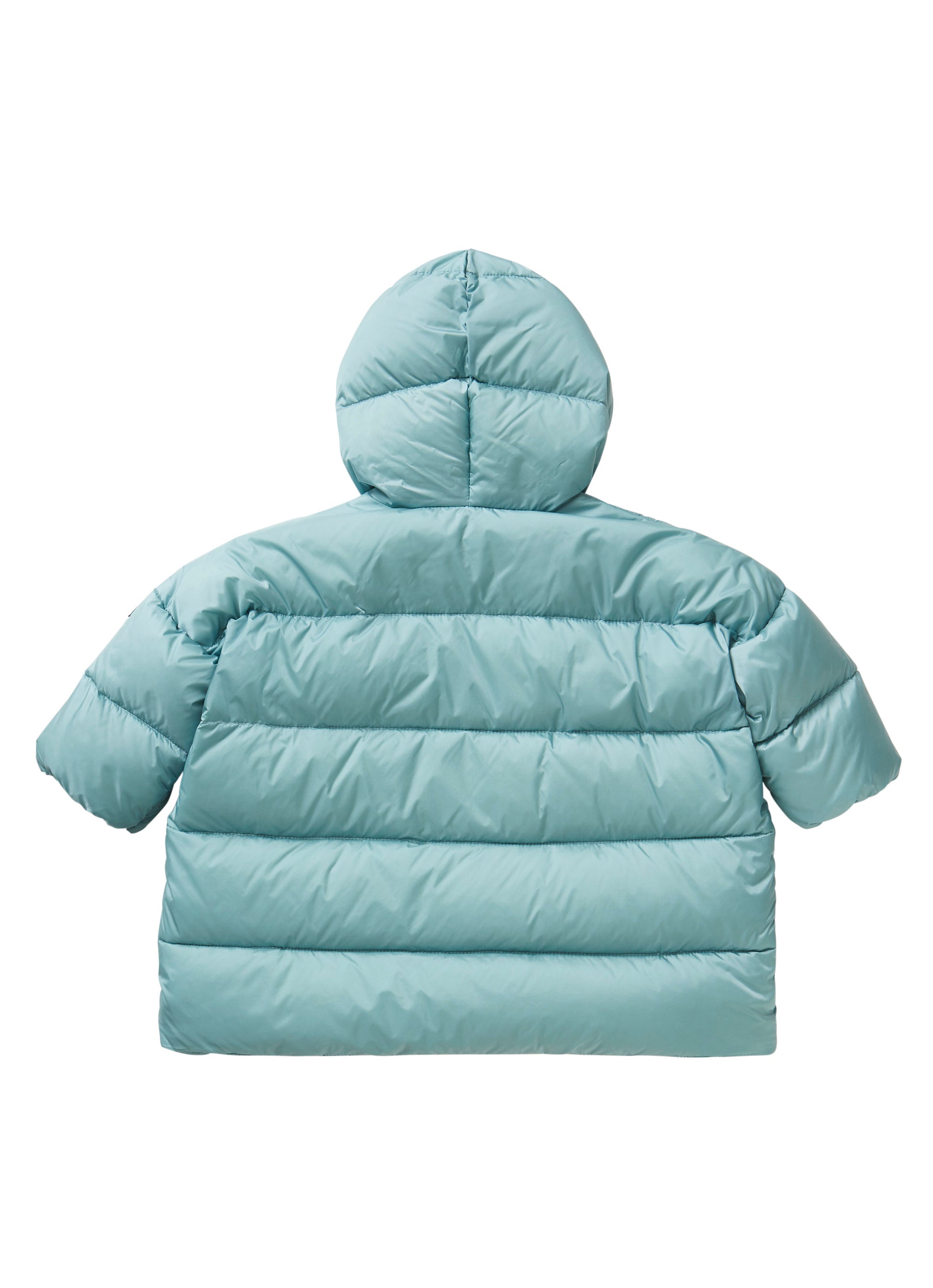 Dusty blue down jacket