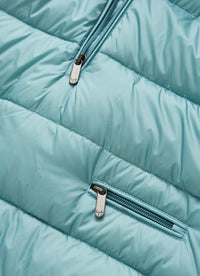 Dusty blue down jacket
