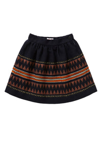 Balloon Skirt With Ethnic Designs