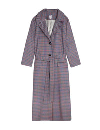 1qty RELIQUAT 195€ 0%  / Manteau Cornelius en laine - Burgundy Navy