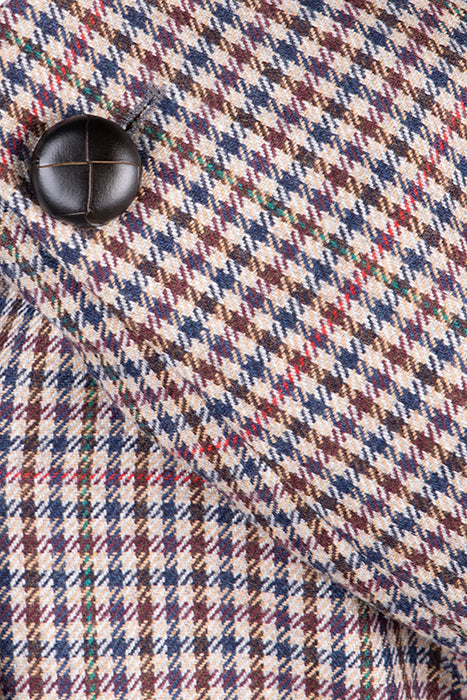 1qty RELIQUAT 195€ 0%  / Manteau Cornelius en laine - Burgundy Navy