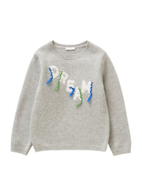 Dream Tricot Sweater With Decorative Threads