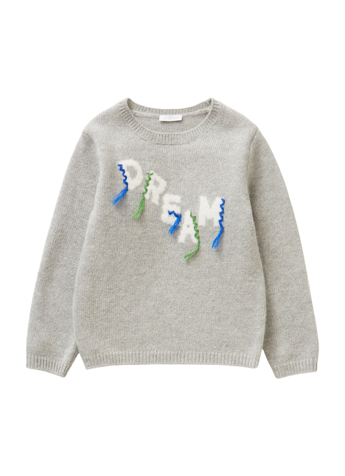 Dream Tricot Sweater With Decorative Threads