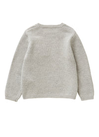 Dream tricot sweater with decorative threads