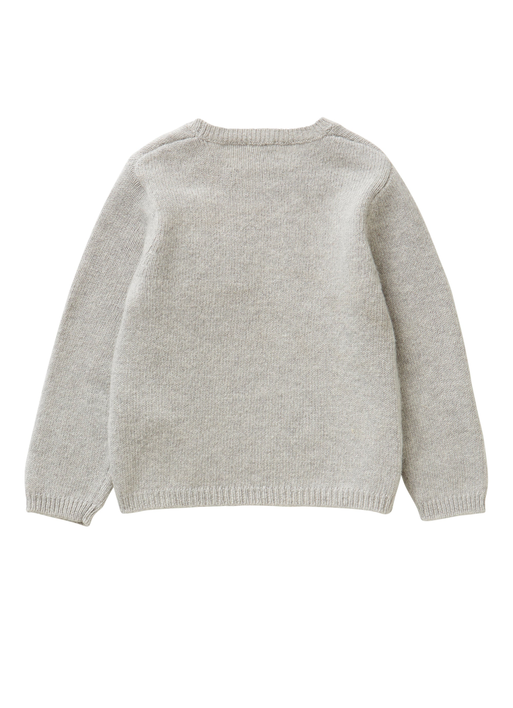 Dream tricot sweater with decorative threads