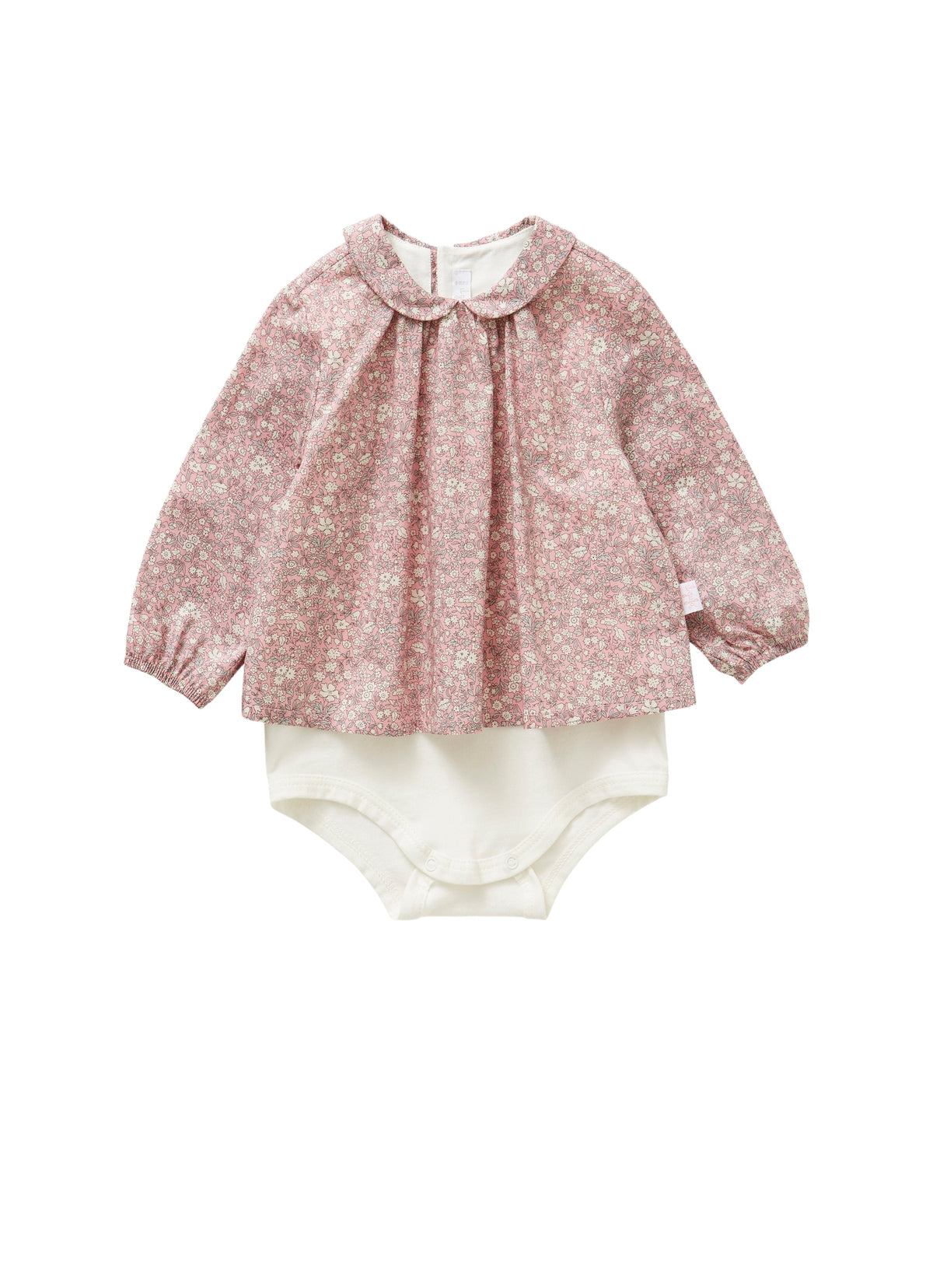 Shirt Bodysuit With Liberty Print