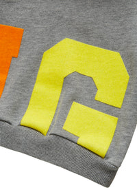 Il Gufo flock printed cotton sweatshirt.