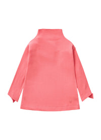 Turtleneck Sweater With Ruffles