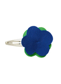 Hair slide with flower