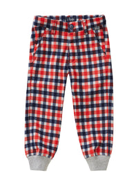 Check Technowool Pants With Ankle Cuffs