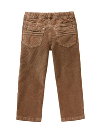 Medium wale corduroy trousers - brown