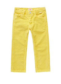 Fine wale corduroy trousers - mimosa yellow