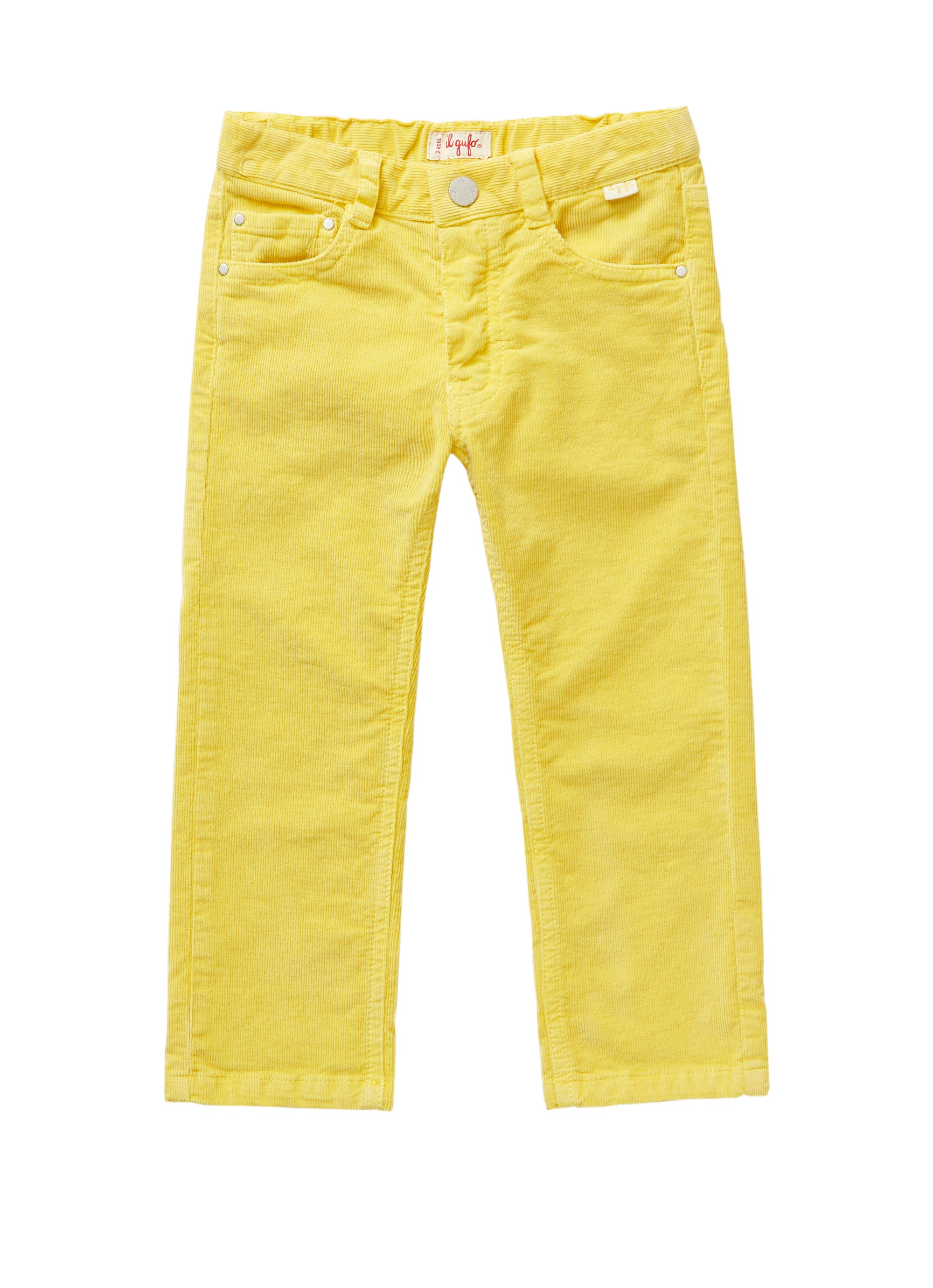 Fine wale corduroy trousers - mimosa yellow