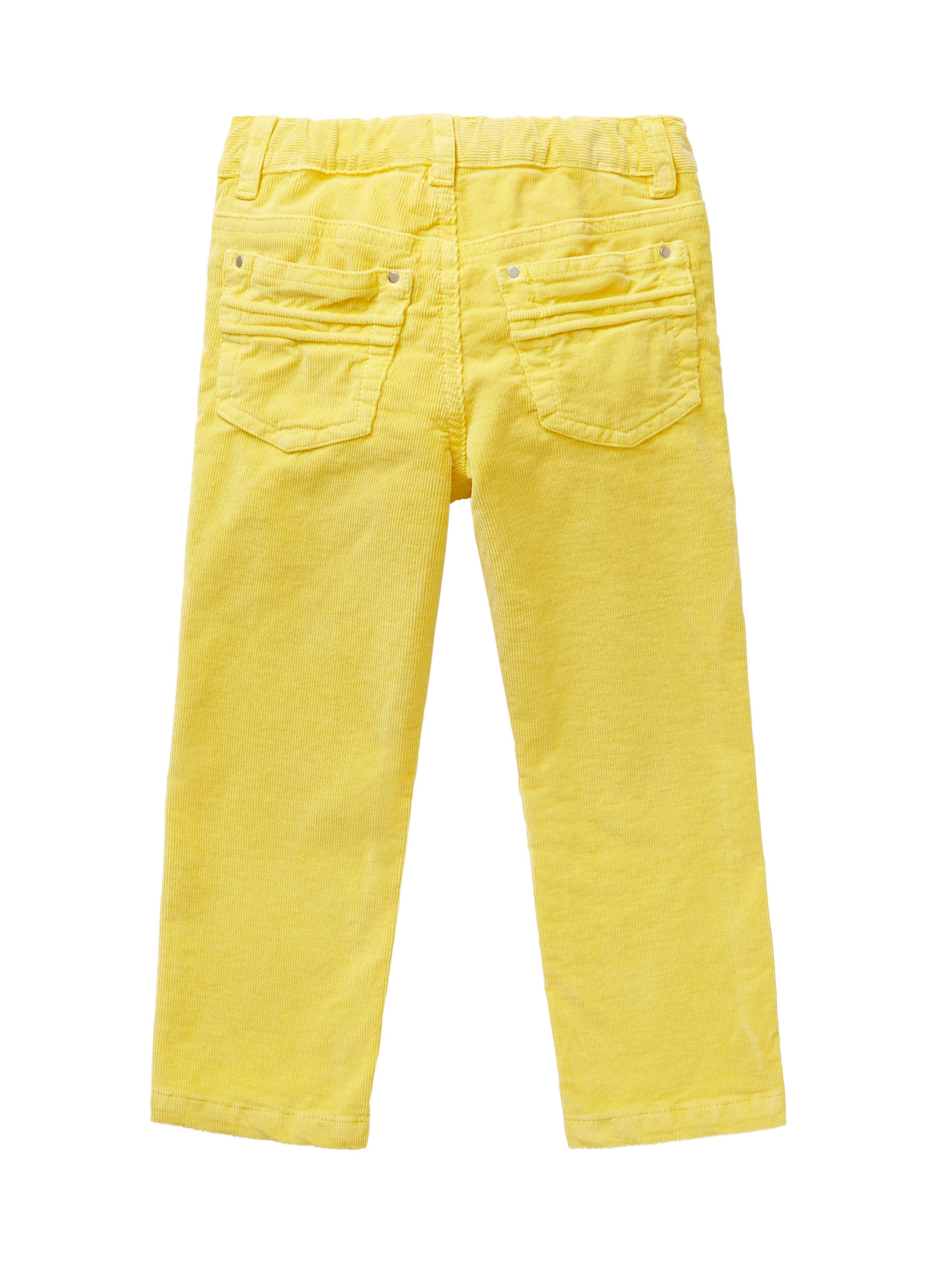 Fine wale corduroy trousers - mimosa yellow