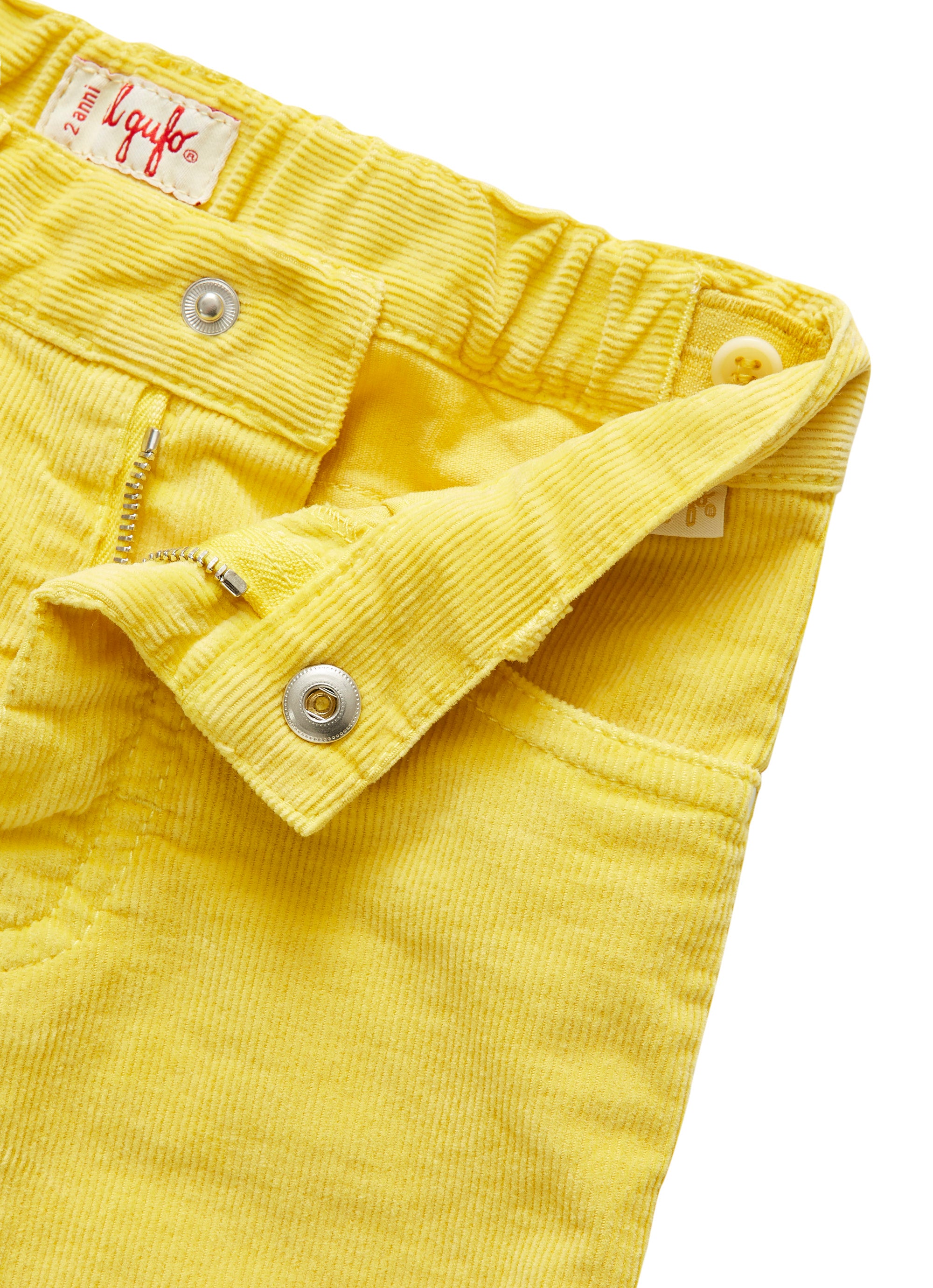 Fine wale corduroy trousers - mimosa yellow