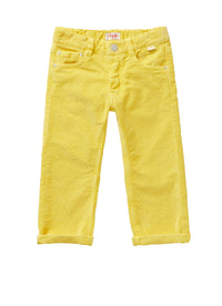 Fine wale corduroy trousers - mimosa yellow