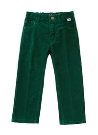 Corduroy trousers - grass green