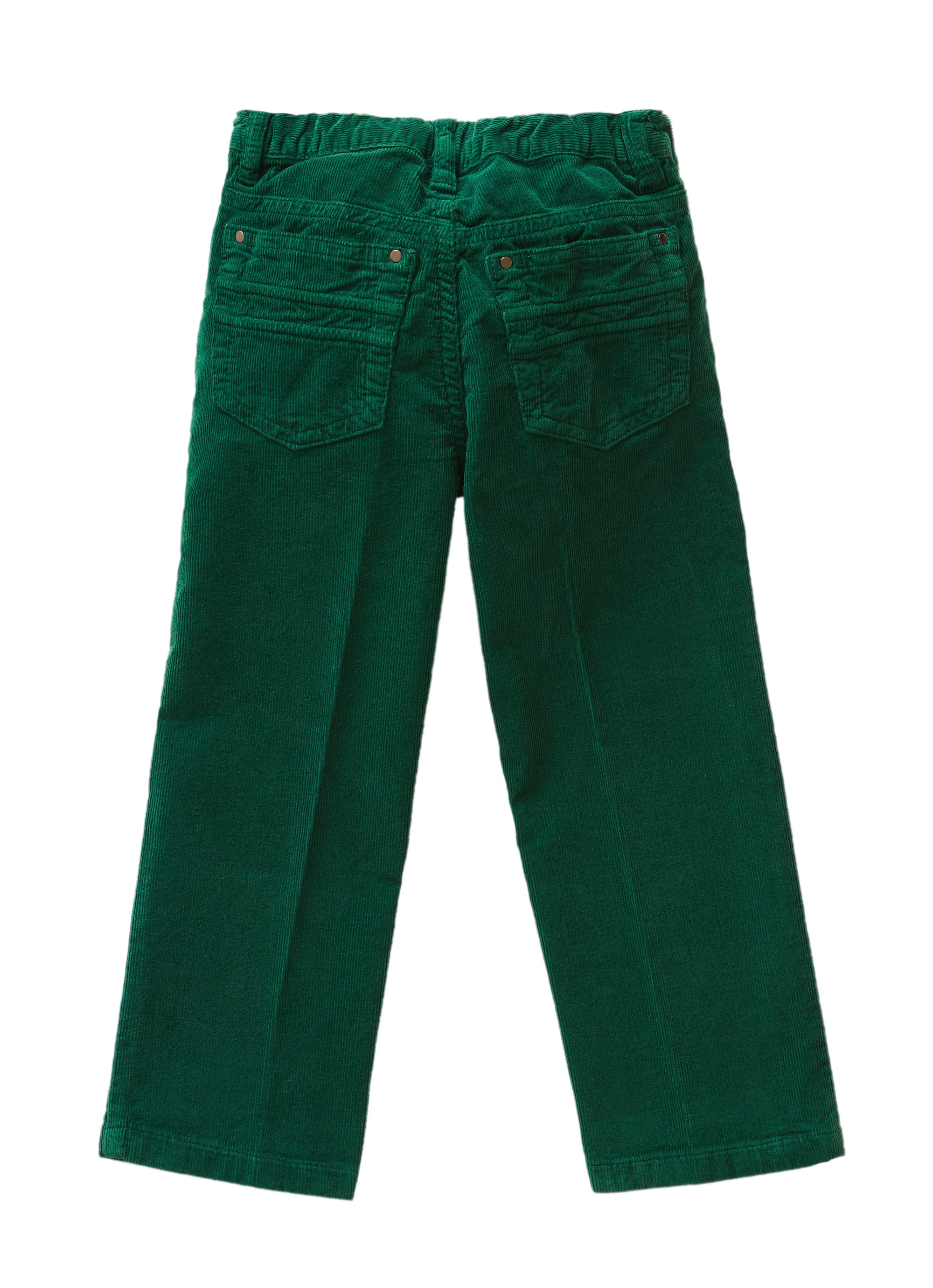 Corduroy trousers - grass green