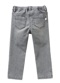 Ripped denim jeans - grey