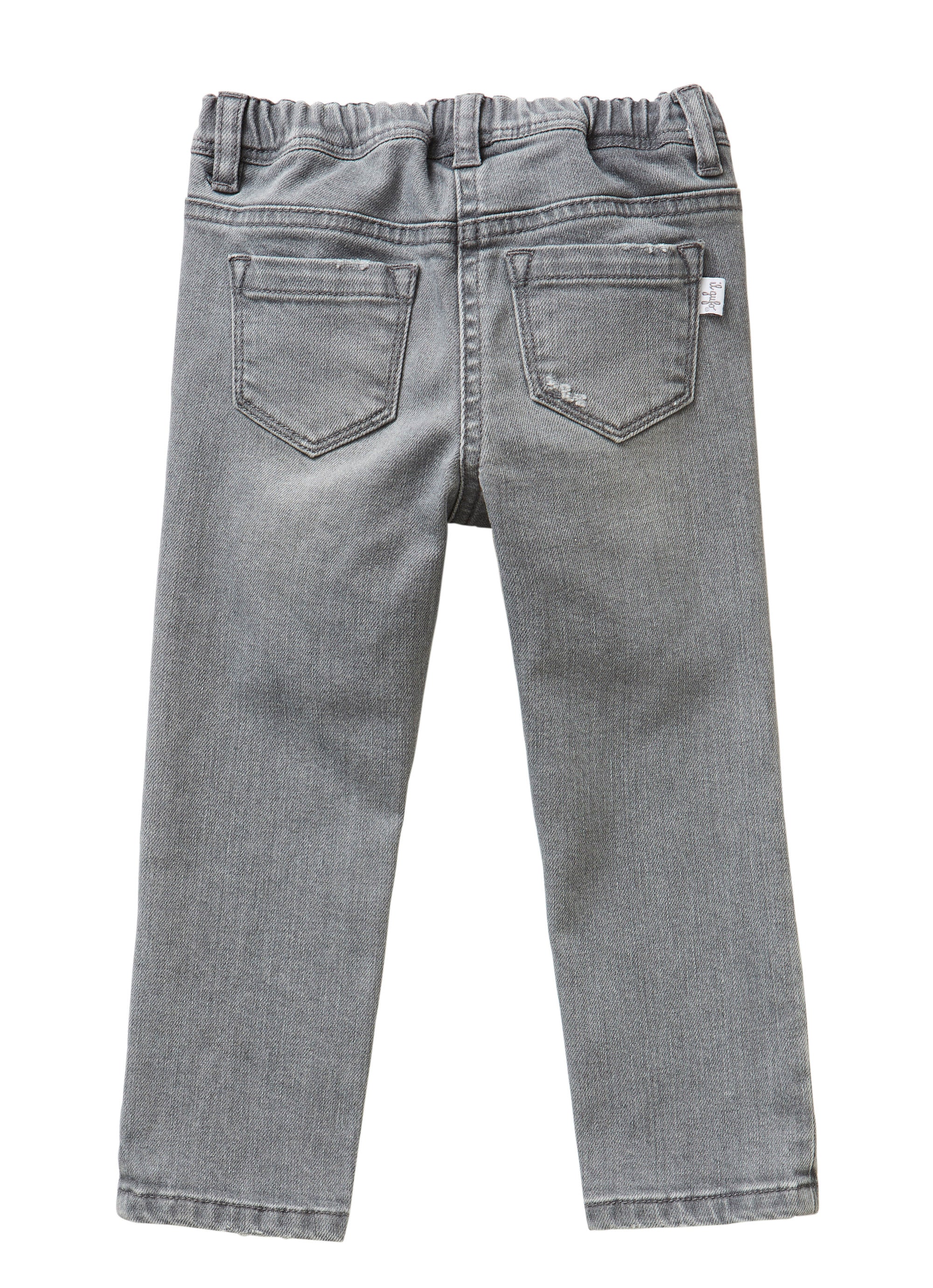 Ripped denim jeans - grey